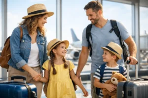 Viagem em família com crianças sem estresse